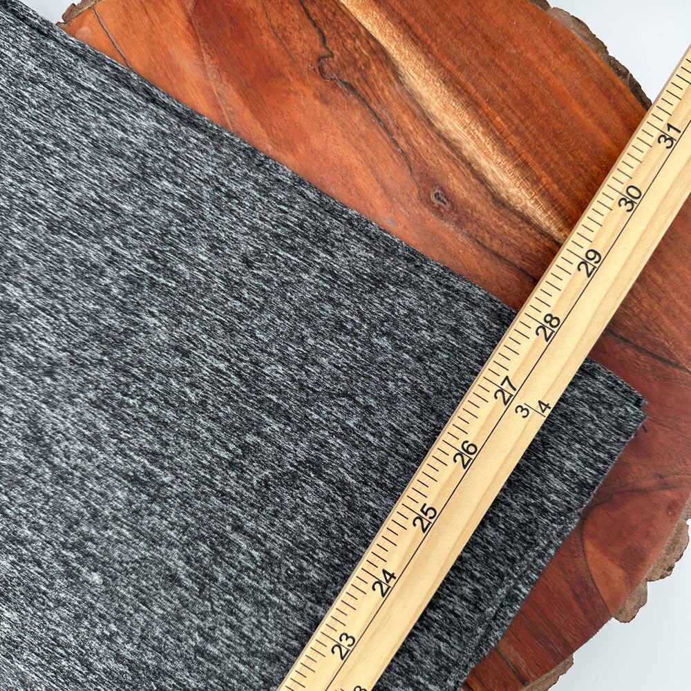 Lululemon Vinyasa Wrap Scarf 2 Set Gray Black One Size Herringbone Heathered EUC - Picture 7 of 10